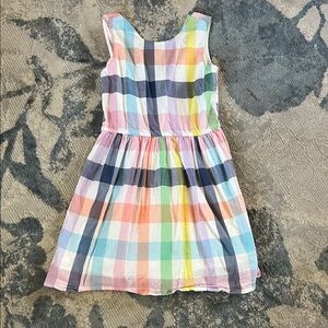 GAP Multicolor Plaid Kids Dress